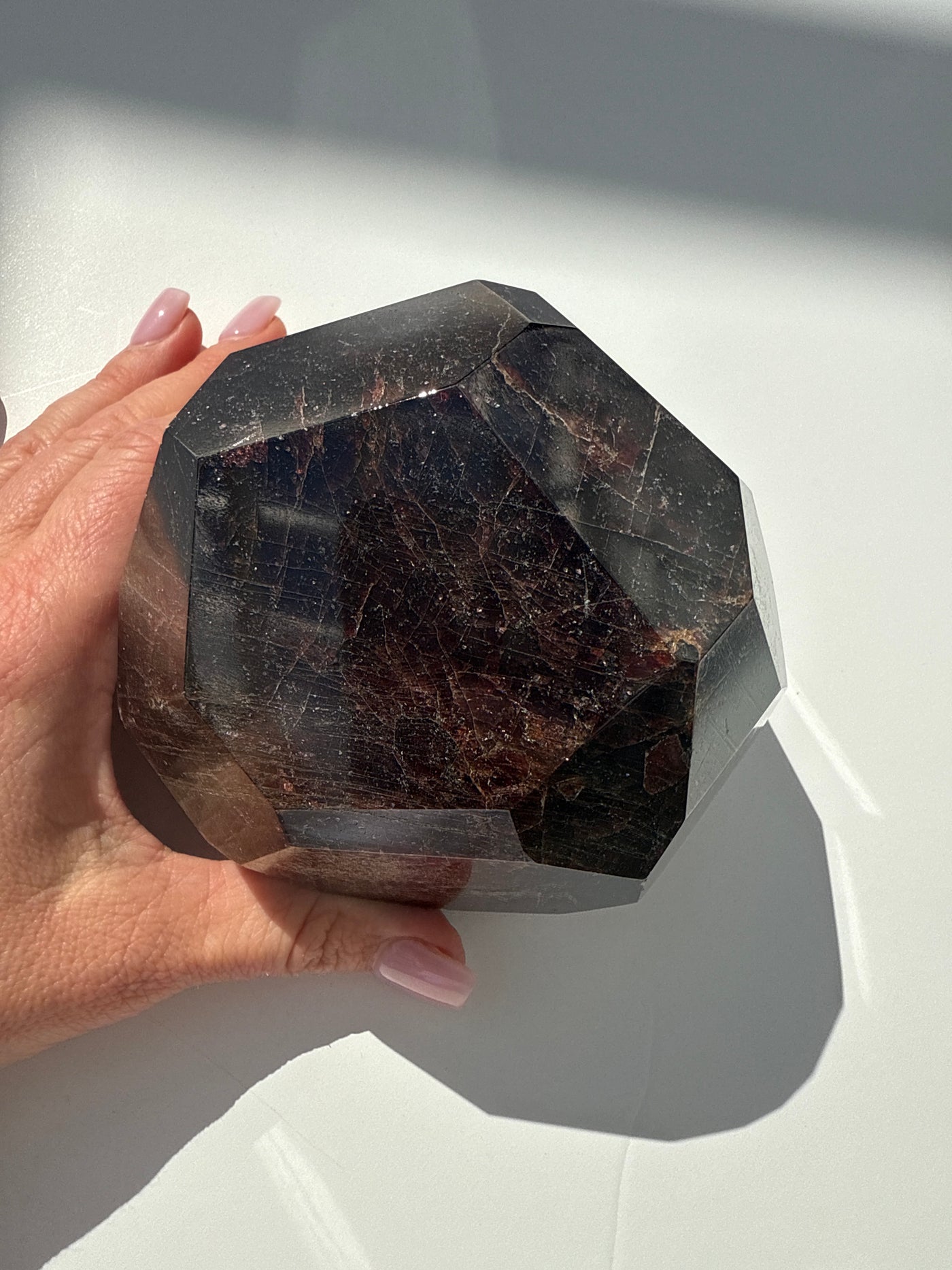 Faceted Garnet Showcase Piece 30