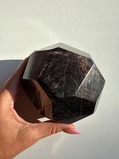 Faceted Garnet Showcase Piece 2