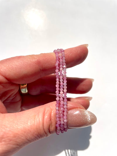Pink Ruby Bracelet