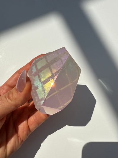 Aura Rose Quartz Piece 12