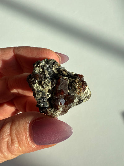 Faceted Garnet personal Piece 3