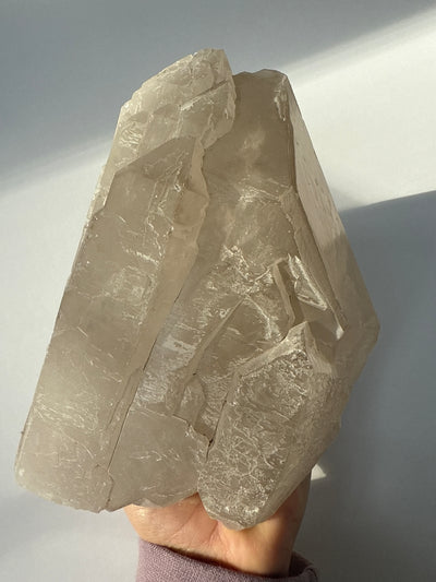 Smoky Elestial and Lemurian Quartz 1