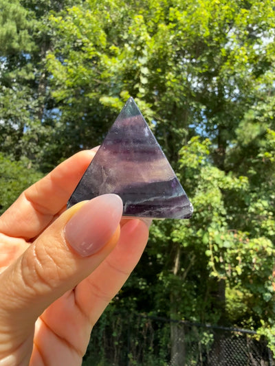 Fluorite Pyramid