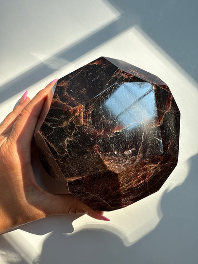 Faceted Garnet Showcase Piece 10