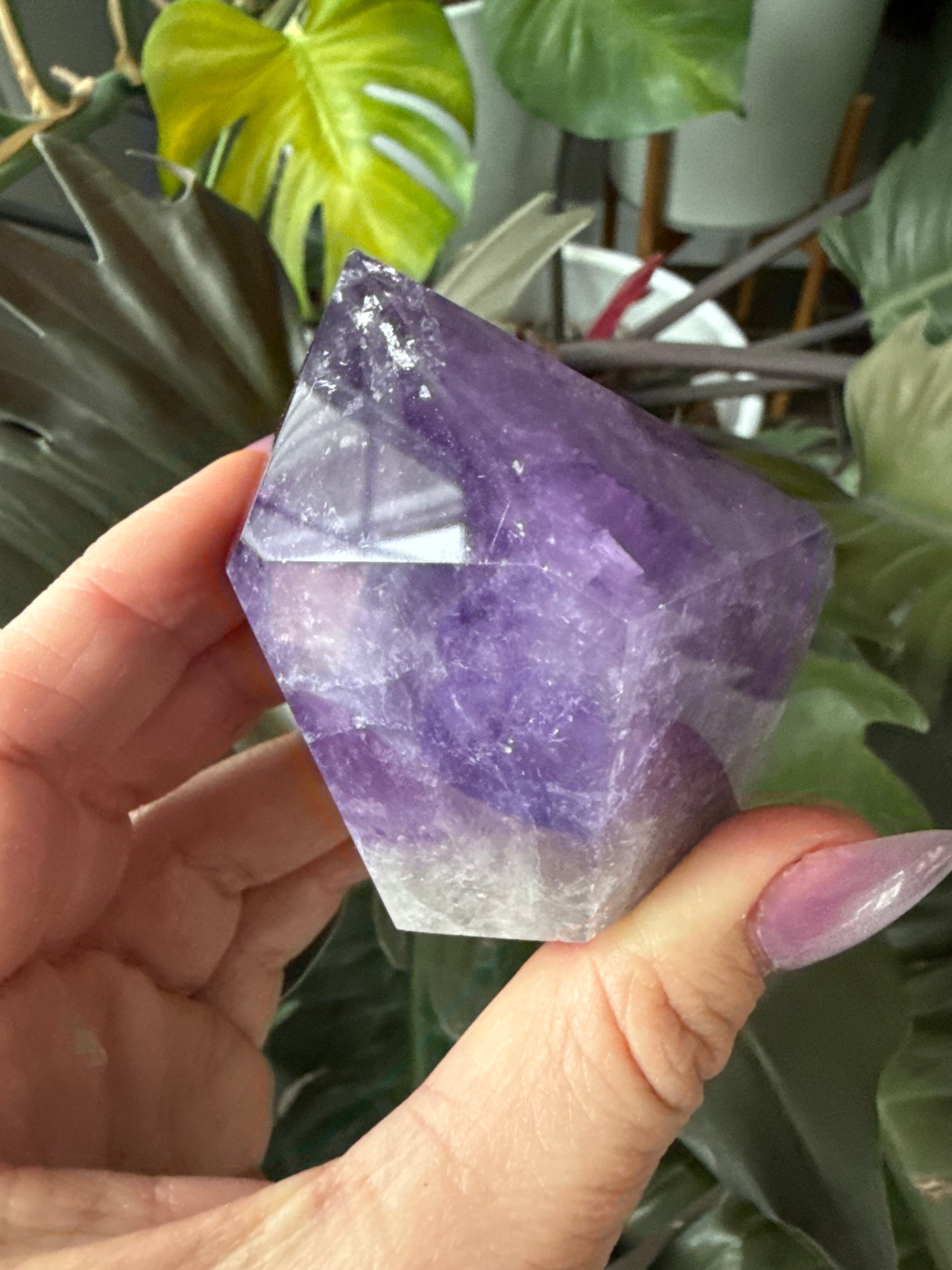 AAA Gem Quality Amethyst Point 1