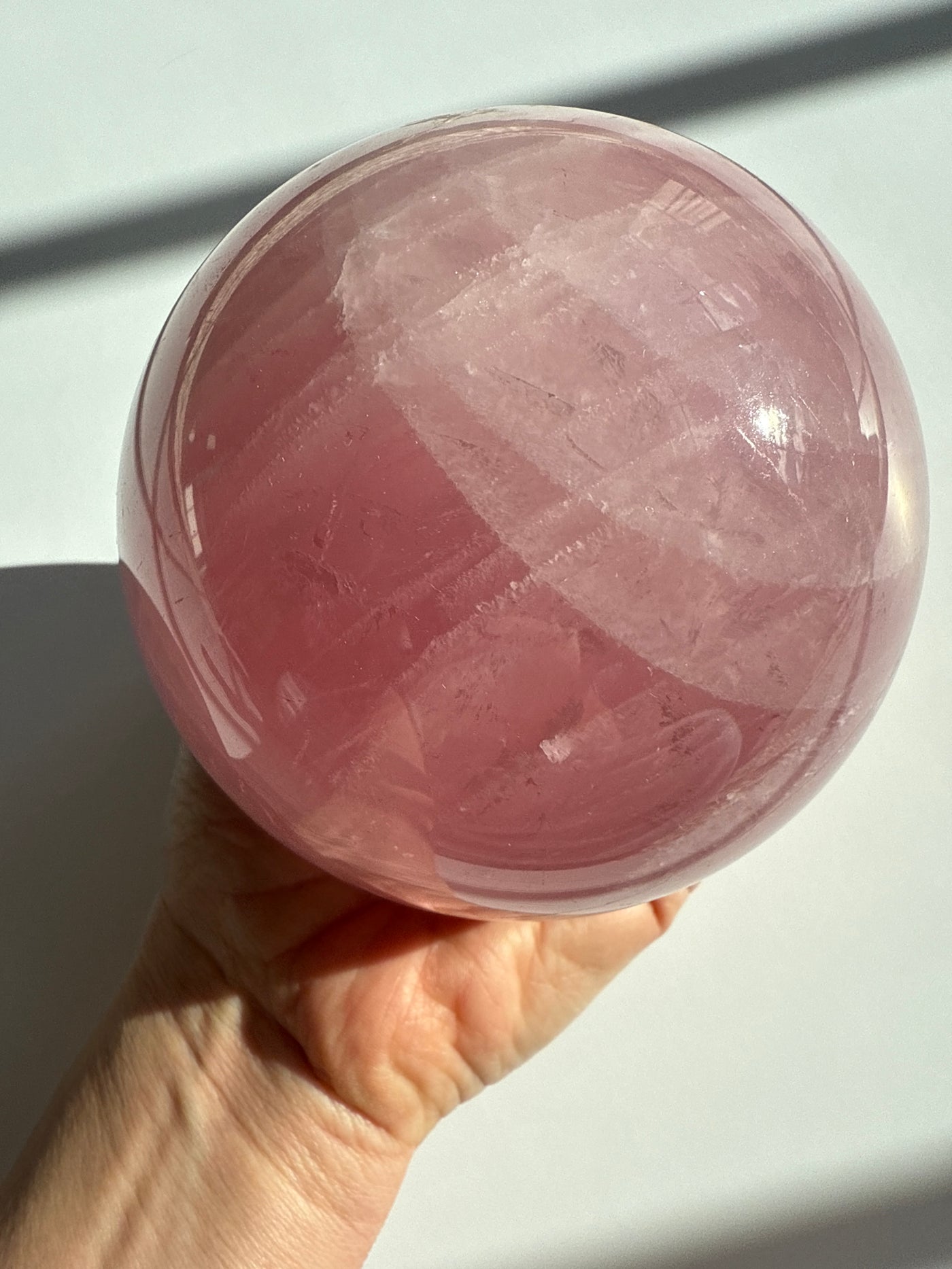 Madagascar Rose Quartz Sphere 2