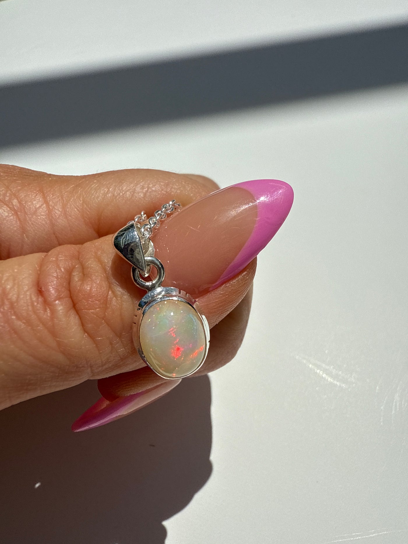 Ethiopian Opal Statement Necklace 2