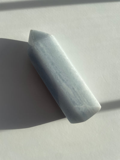 Blue Calcite Obelisk 2