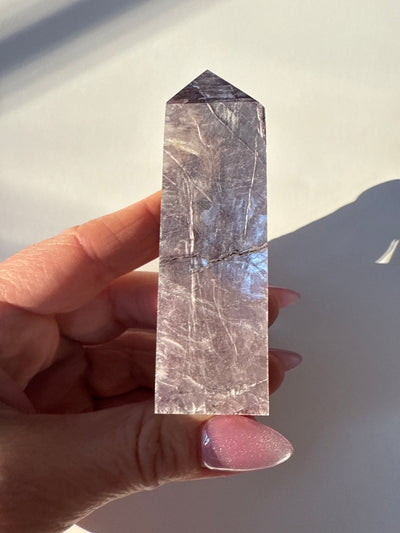 Rare Lepidolite Obelisk 11