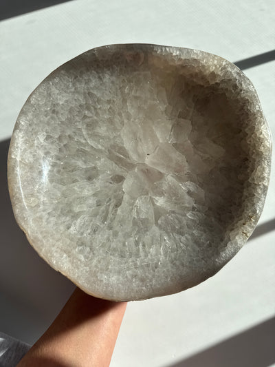 Pink Amethyst and Quartz Bowl 2