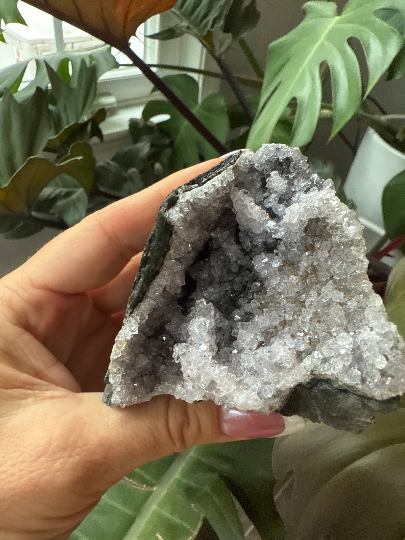 Amethyst Druzy Raw Piece 34