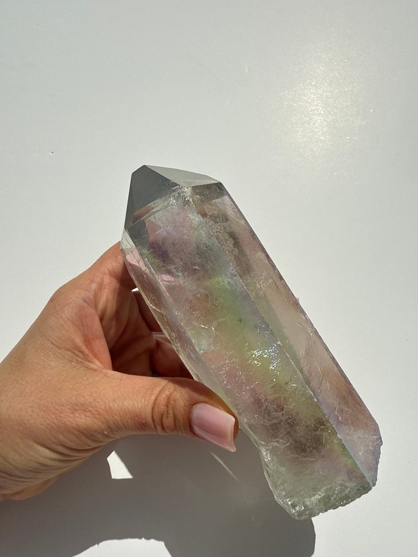 Angel Aura Quartz Statement Point 9
