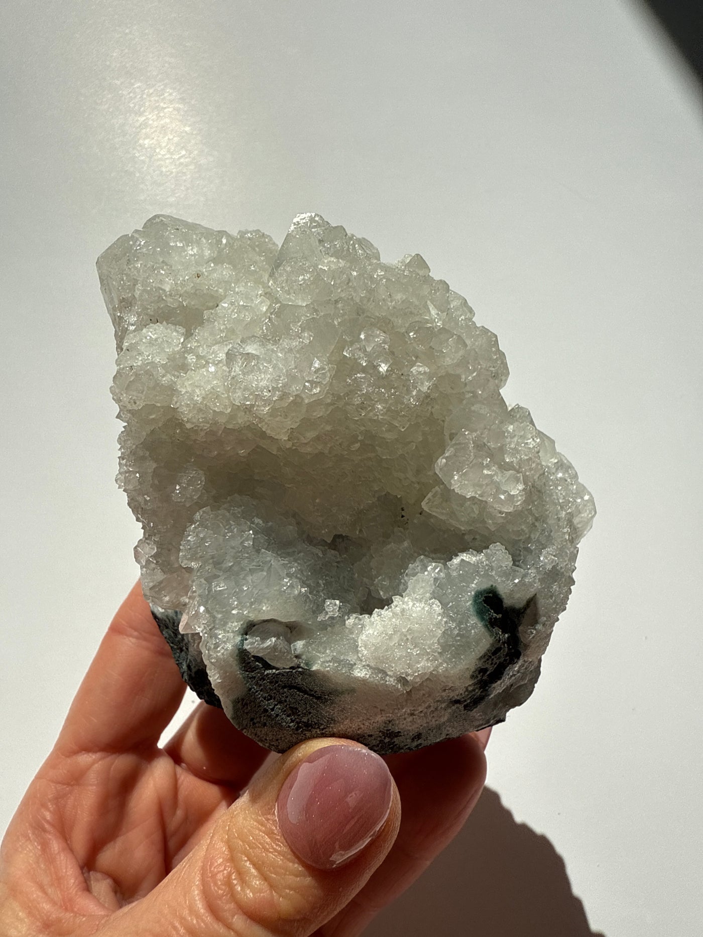 Zeolite Piece 46 - AAA Apophyllite on Chalcedony