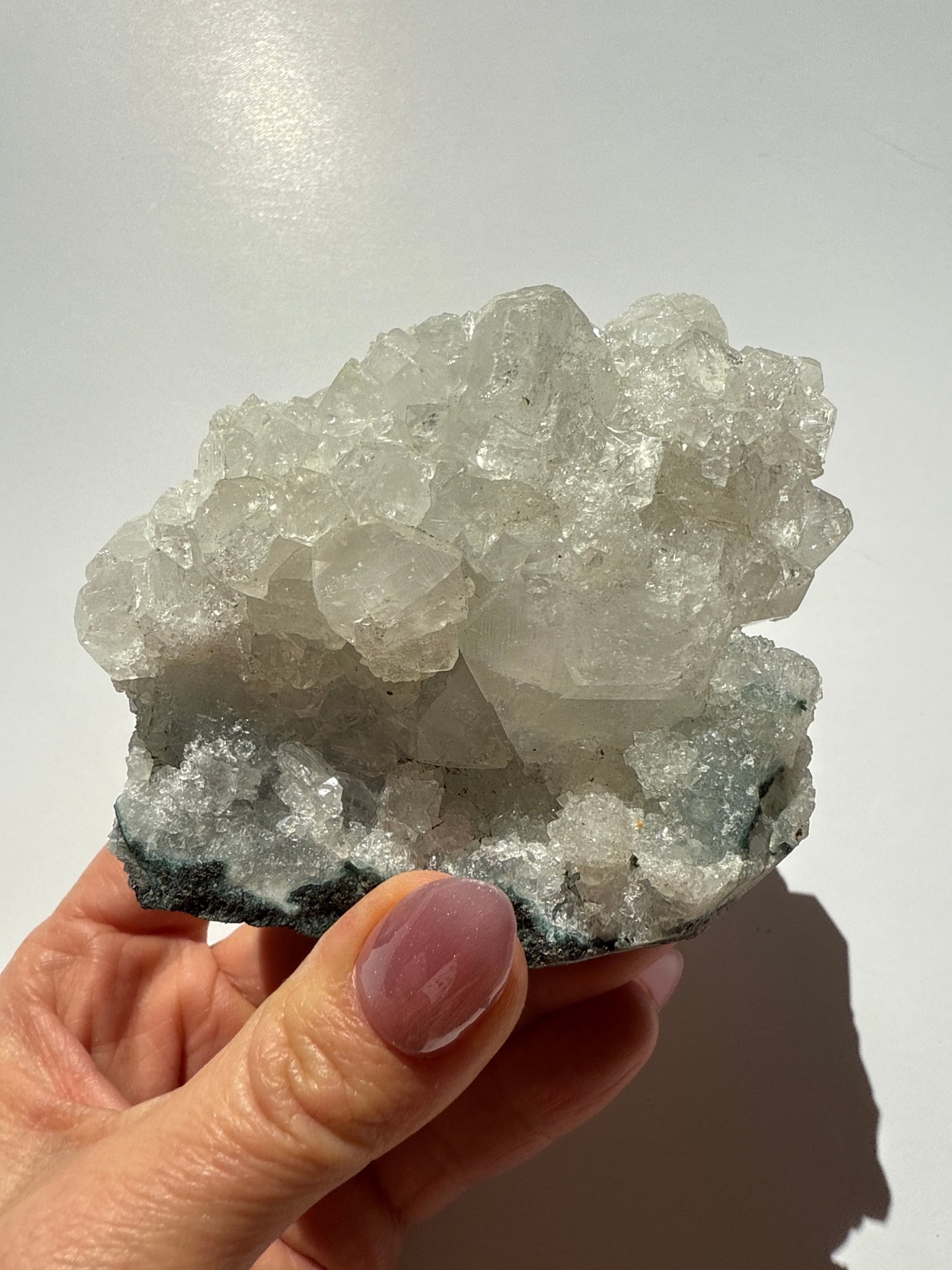Zeolite Piece 46 - AAA Apophyllite on Chalcedony