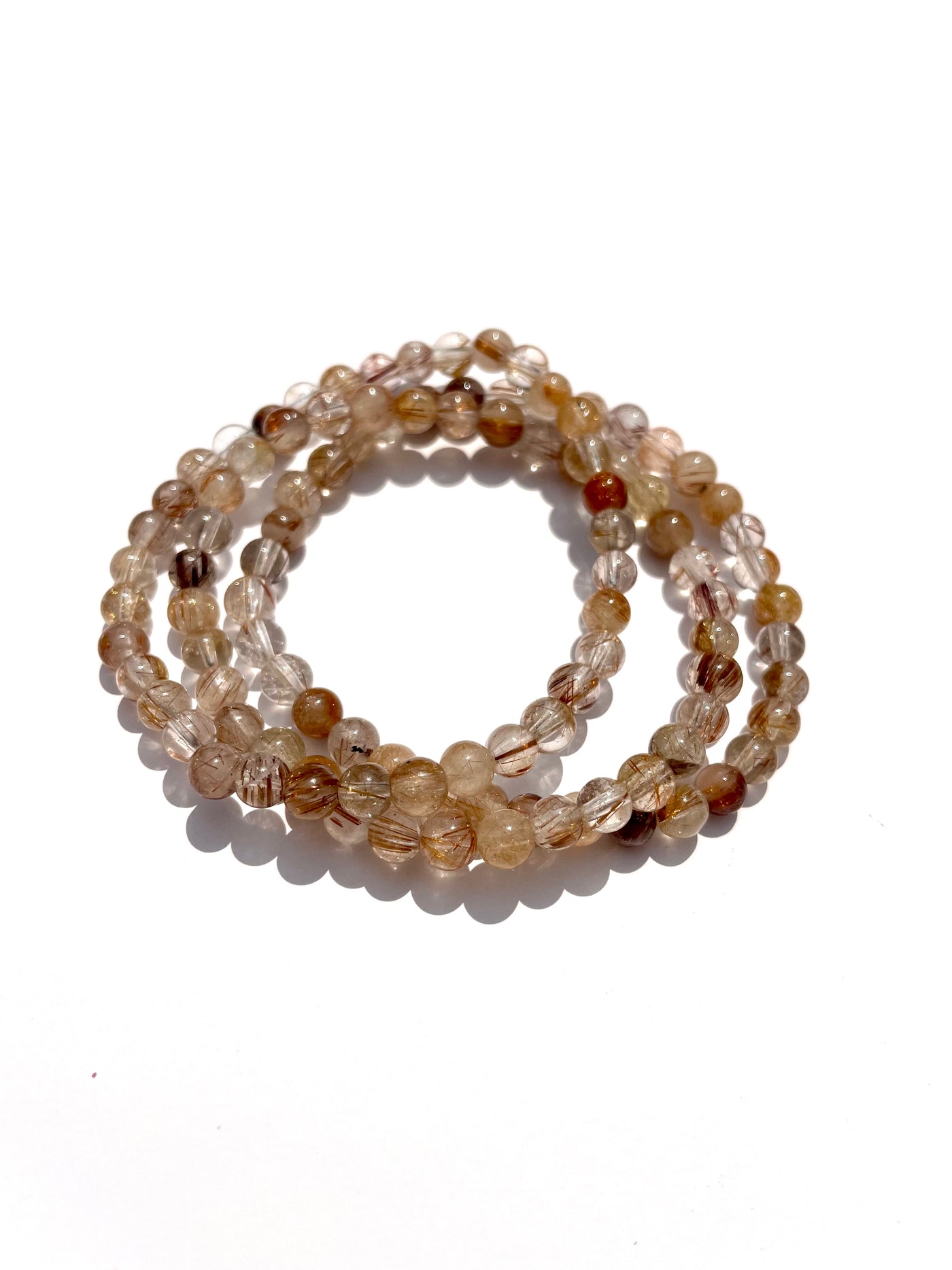 Copper Rutile Bracelet 5mm