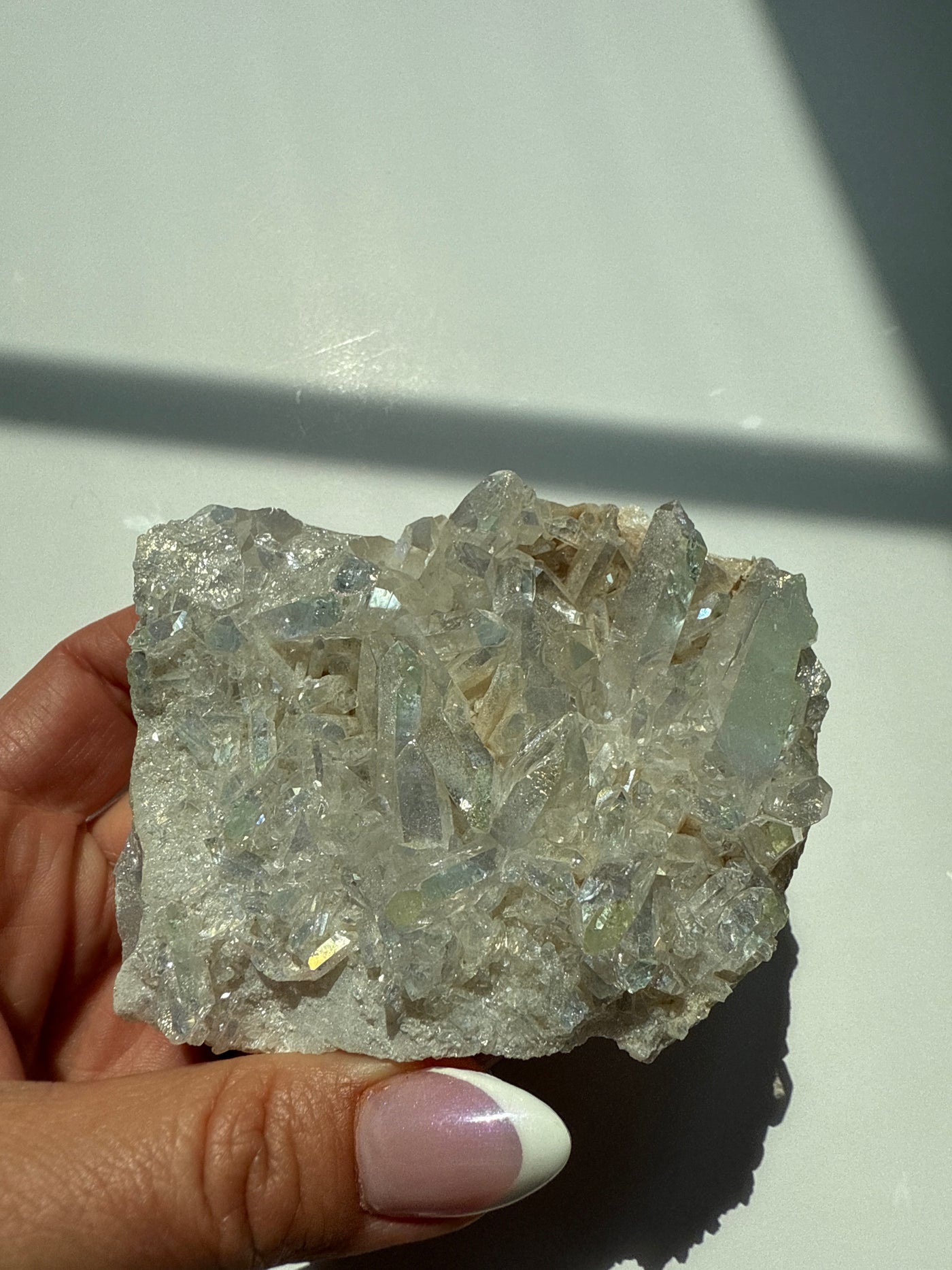 Harmonizing Angel Aura Quartz Cluster 2