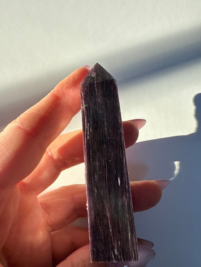 Rare Lepidolite Obelisk 26
