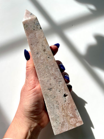 Pink Amethyst Obelisk