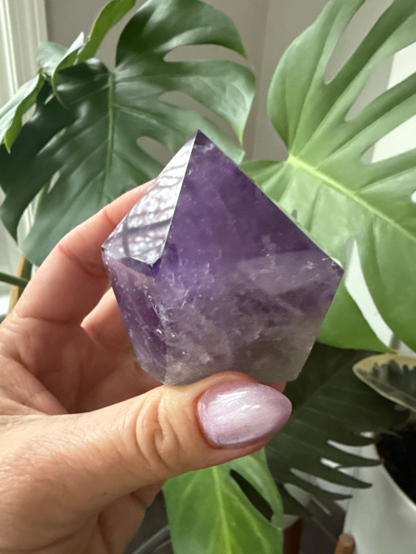 AAA Gem Quality Amethyst Point 4