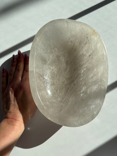 Master Healer Clear Quartz Bowl  2