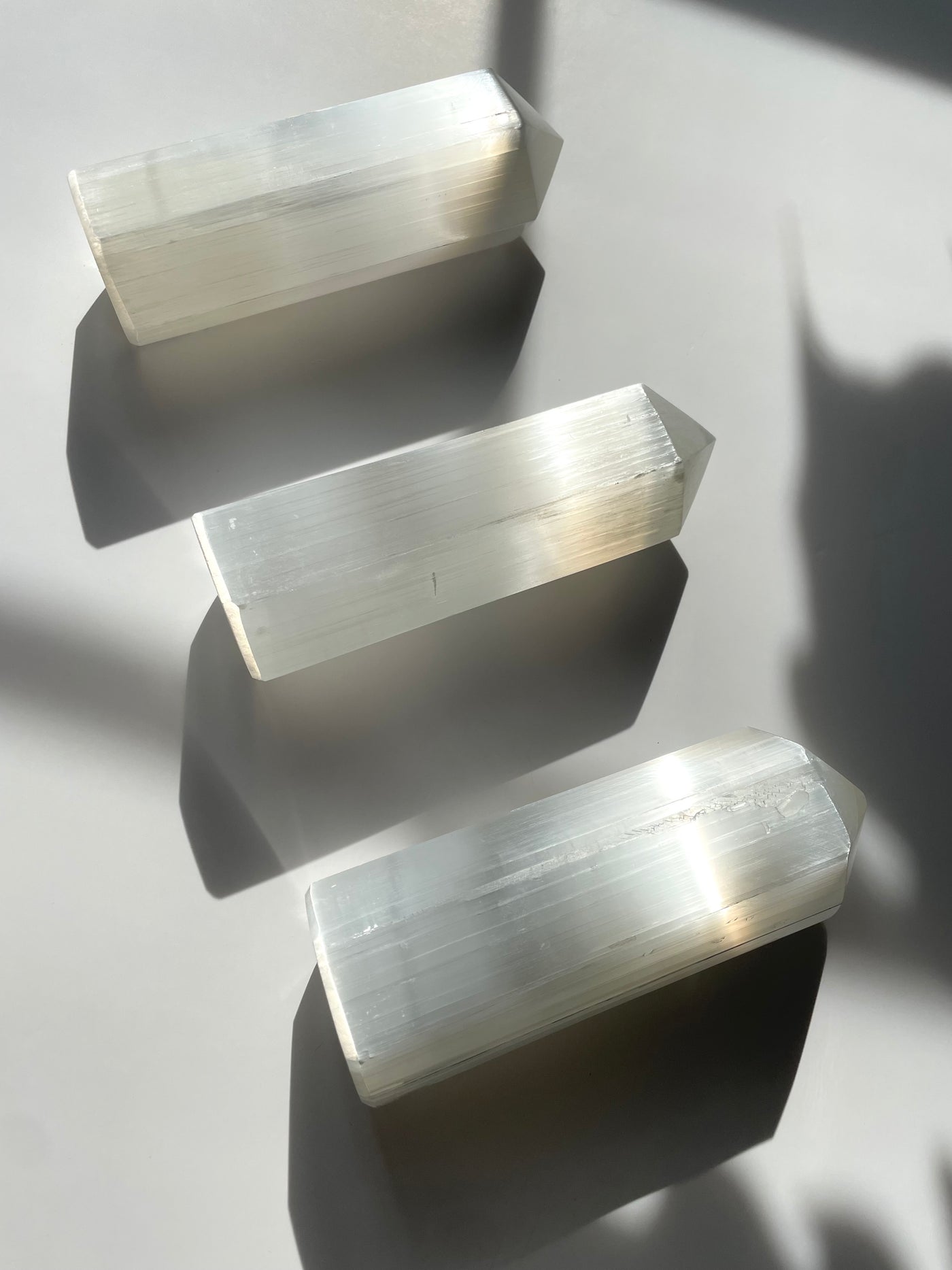 Selenite Obelisk