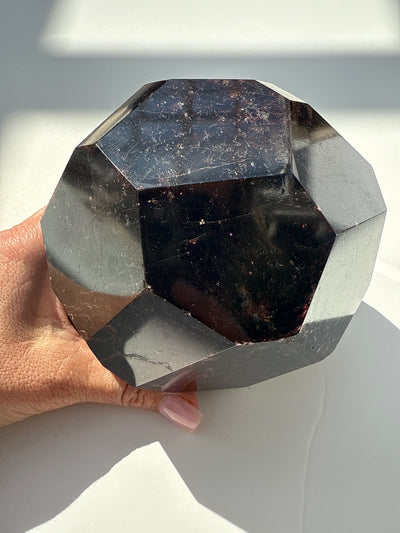Faceted Garnet Showcase Piece 24
