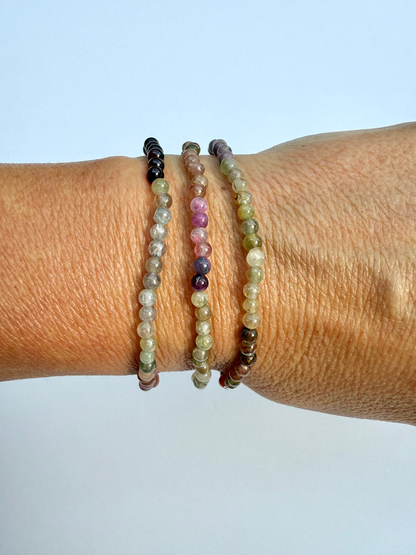 Rainbow Tourmaline Bracelet