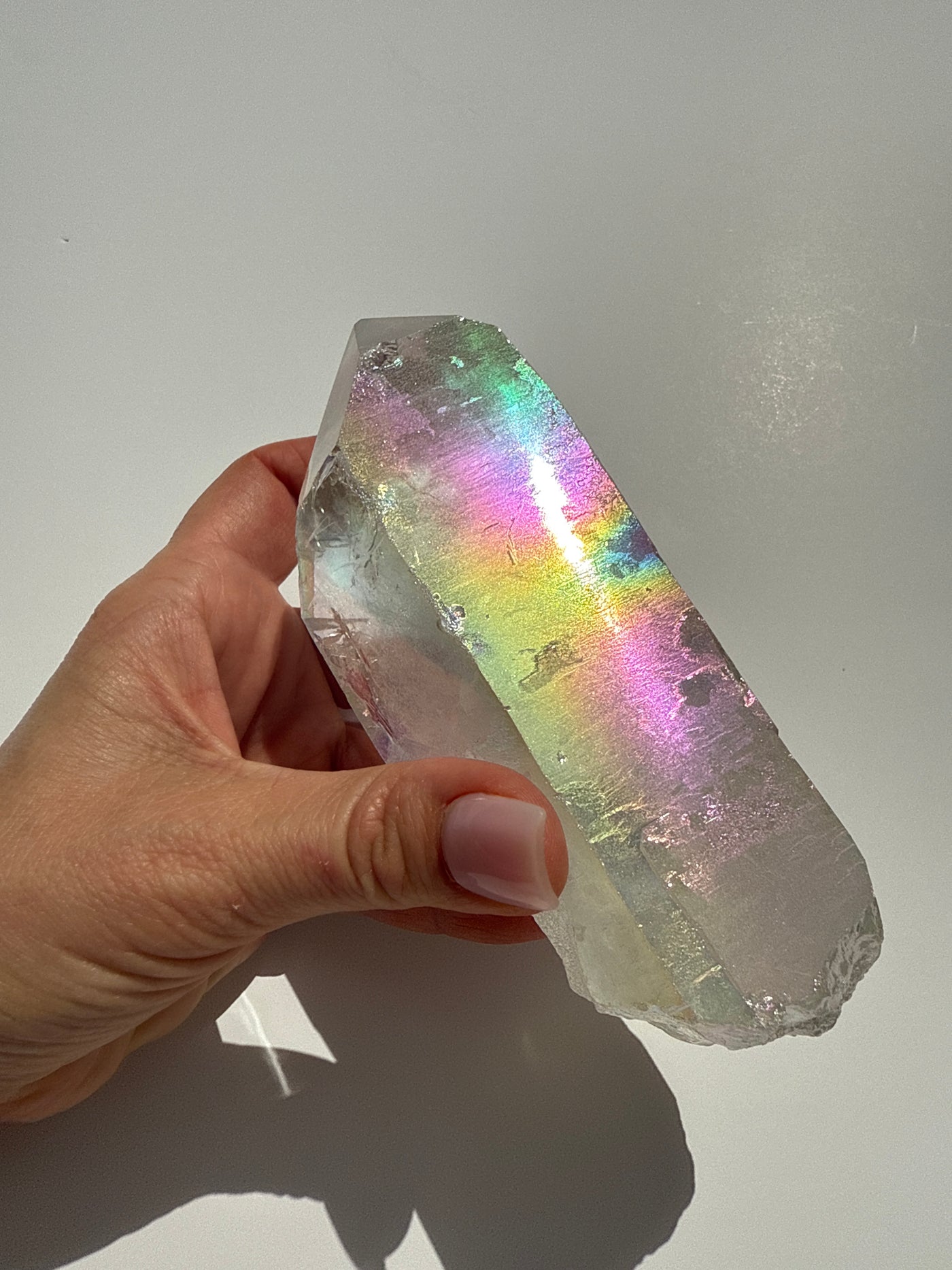 Angel Aura Quartz Statement Point 10