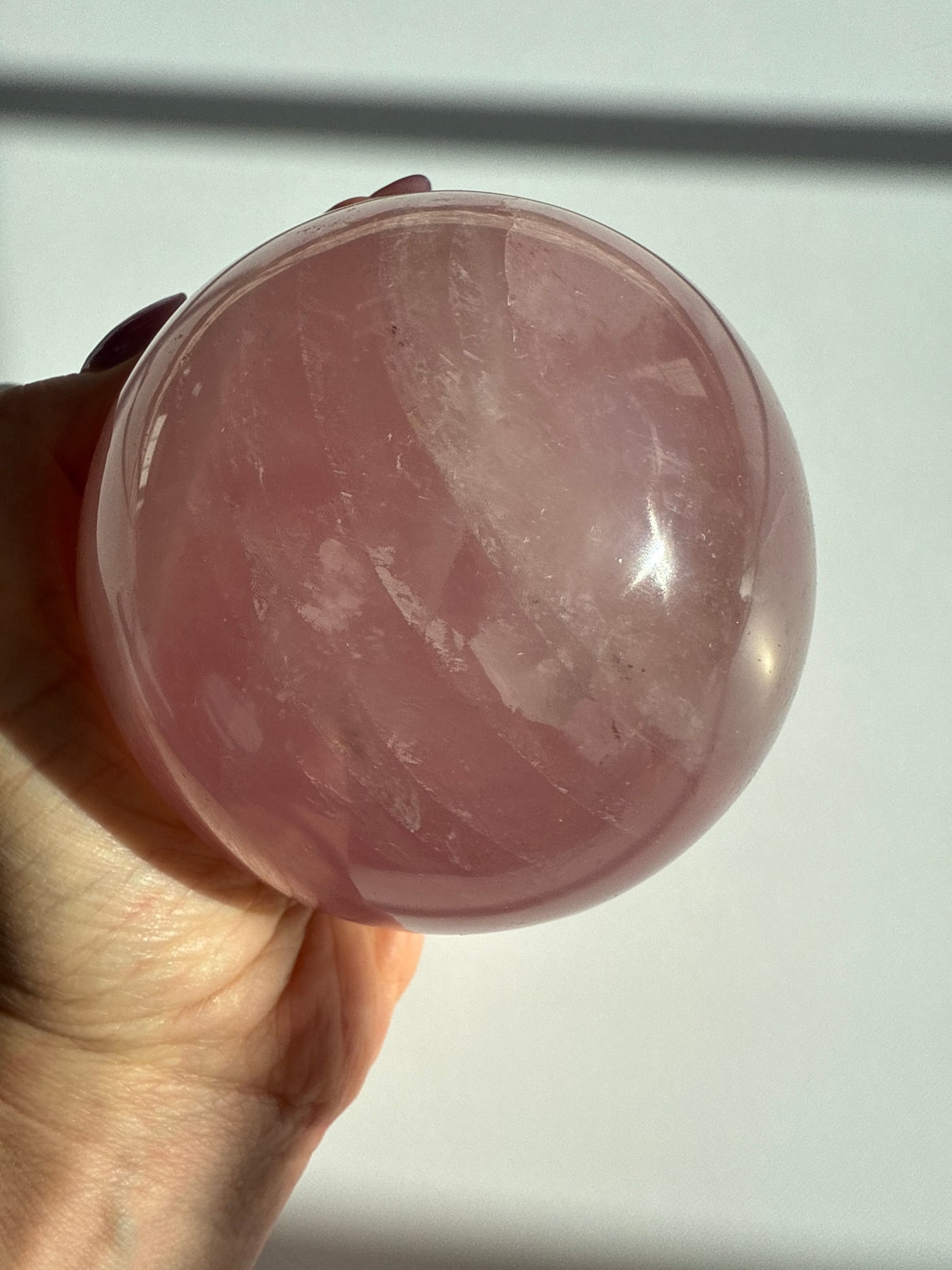 Madagascar Rose Quartz Sphere 5