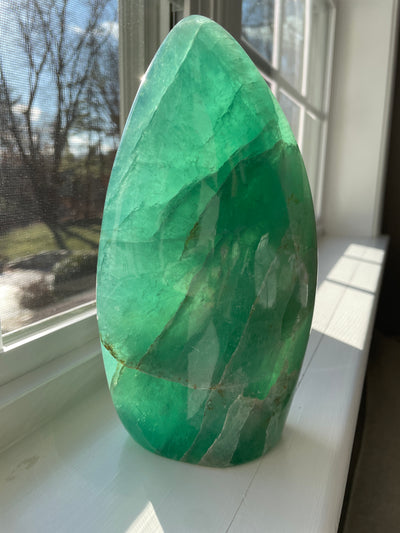 Green Fluorite Freeform 1