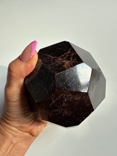 Faceted Garnet Showcase Piece 7