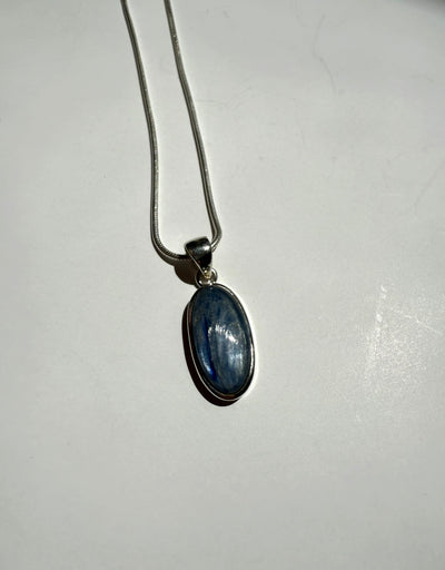 Kyanite Statement Necklace (intuitively chosen)