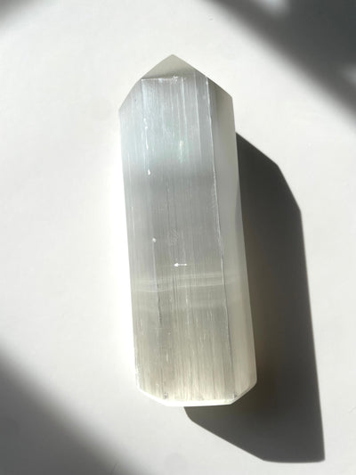 Selenite Obelisk