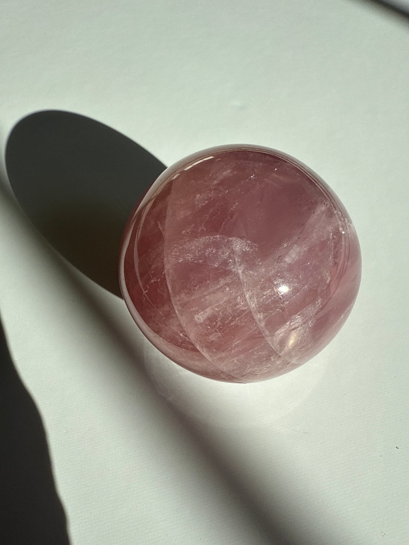 Madagascar Rose Quartz Sphere 12