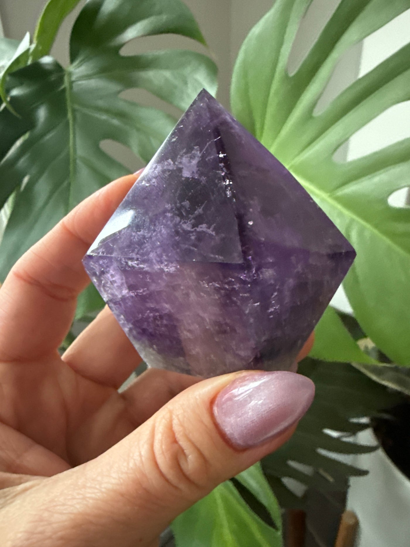 AAA Gem Quality Amethyst Point 5