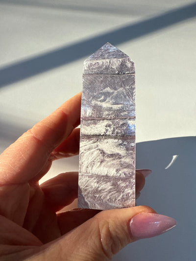 Rare Lepidolite Obelisk 14