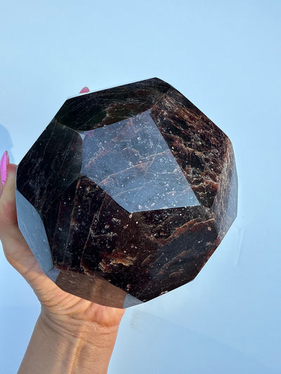 Faceted Garnet Showcase Piece 1