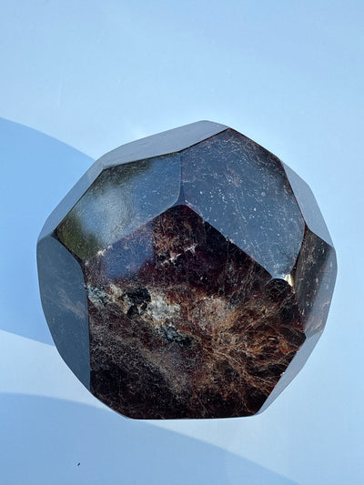 Faceted Garnet Showcase Piece 1