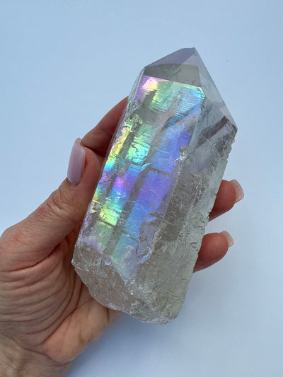 Angel Aura Quartz Statement Point 6