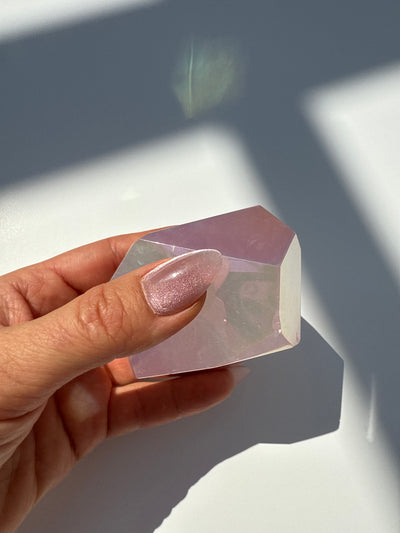 Aura Rose Quartz Piece 3