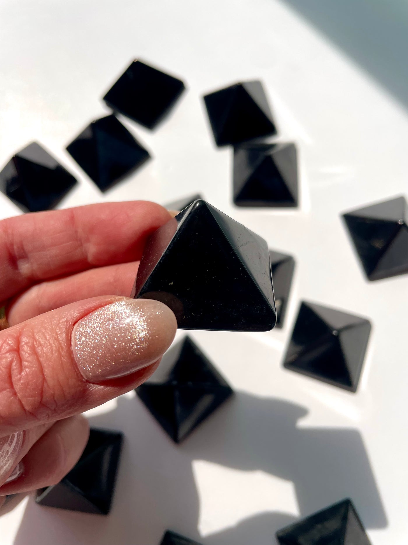 Shungite Pyramid -Intuitively Chosen