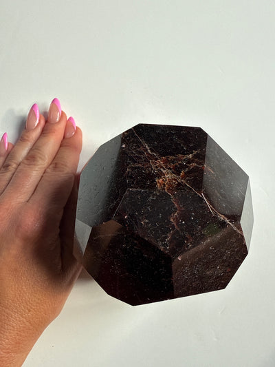 Faceted Garnet Showcase Piece 7