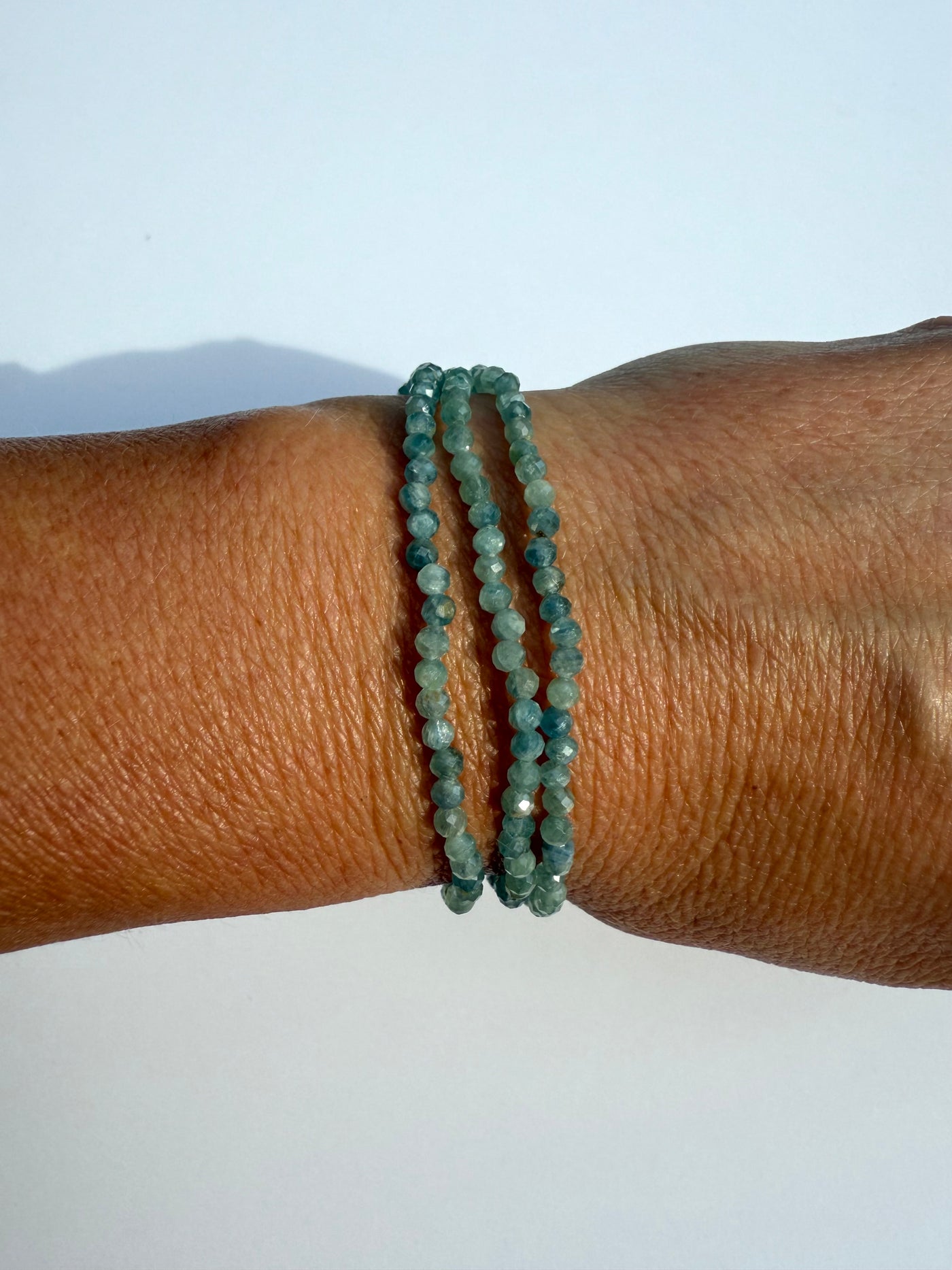 Faceted Kyanite Bracelet