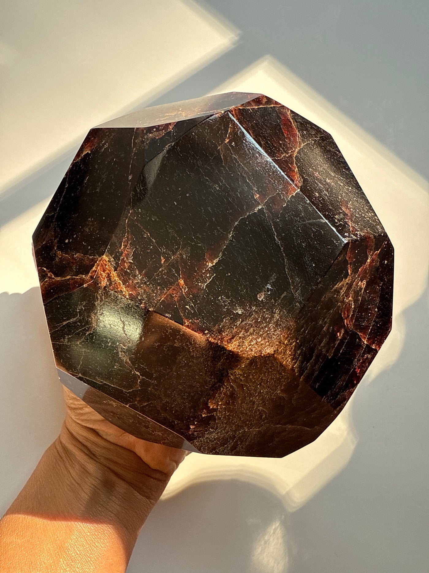 Faceted Garnet Showcase Piece 10