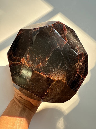 Faceted Garnet Showcase Piece 10