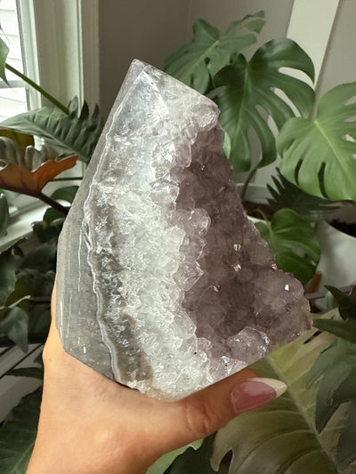 Amethyst Druzy Raw Piece 25