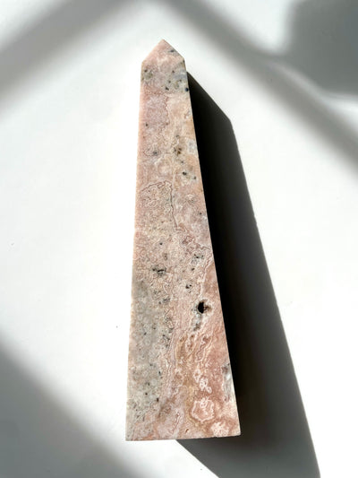 Pink Amethyst Obelisk