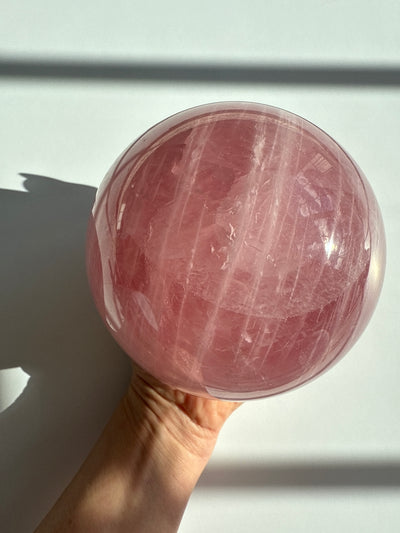 Madagascar Rose Quartz Sphere 1