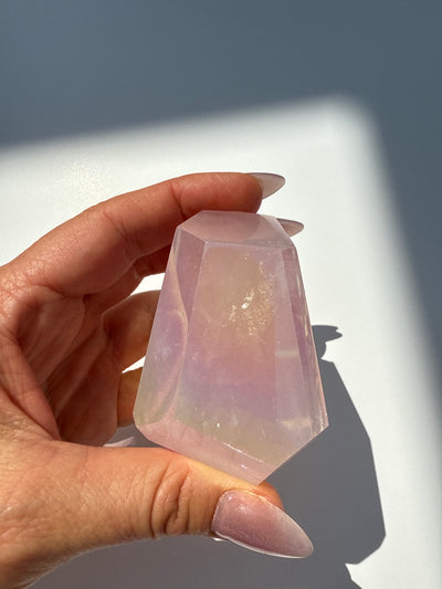 Aura Rose Quartz Piece 2