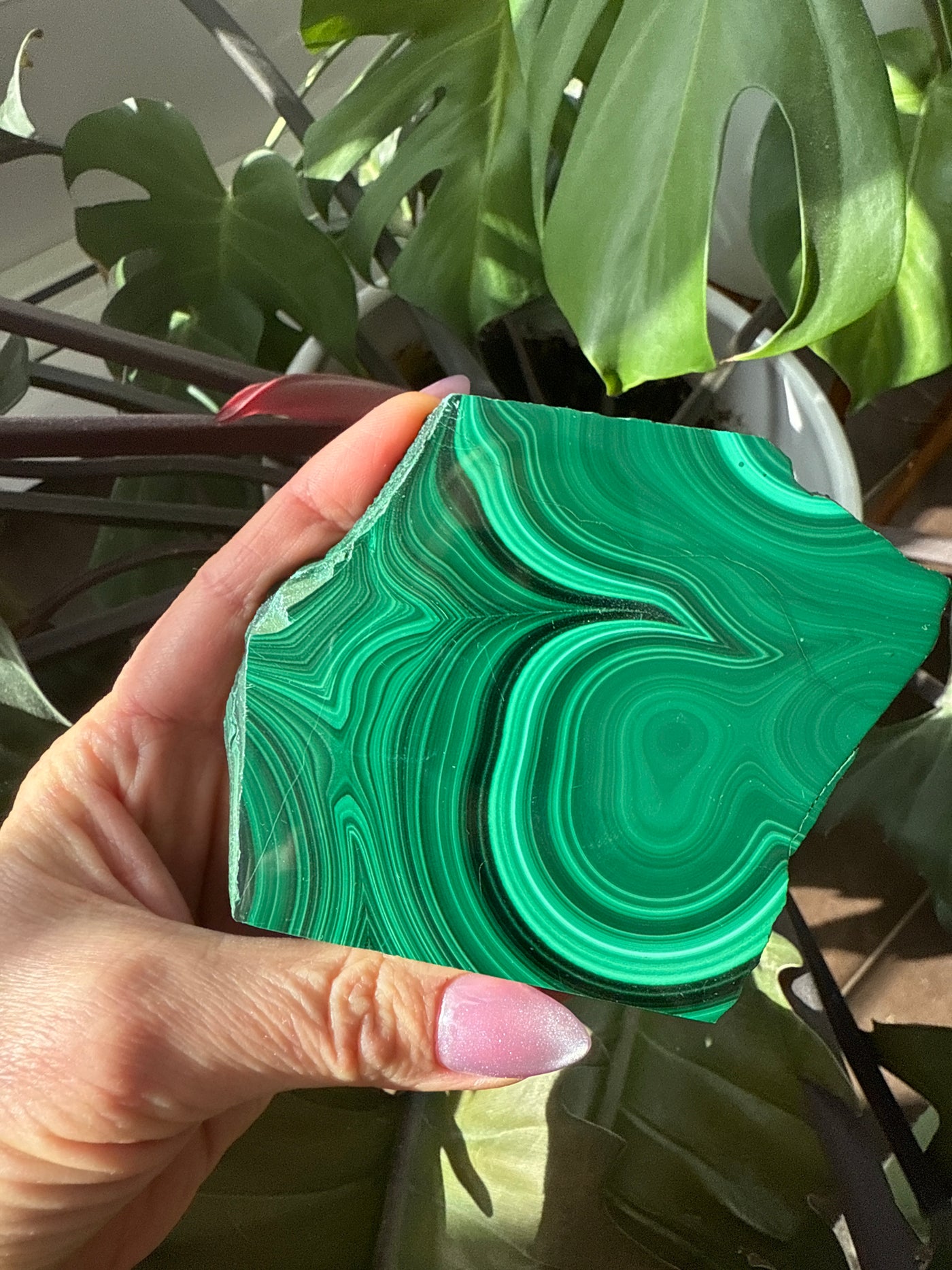 Malachite Slab 8